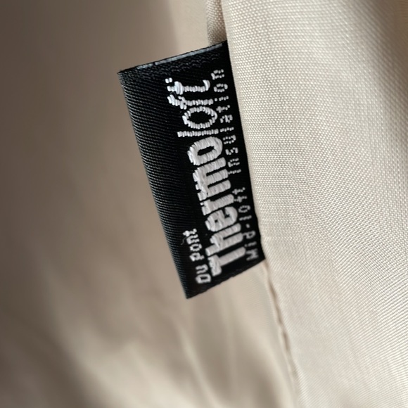 Vintage John Weitz trench coat / raincoat with removable lining. - Picture 4 of 5